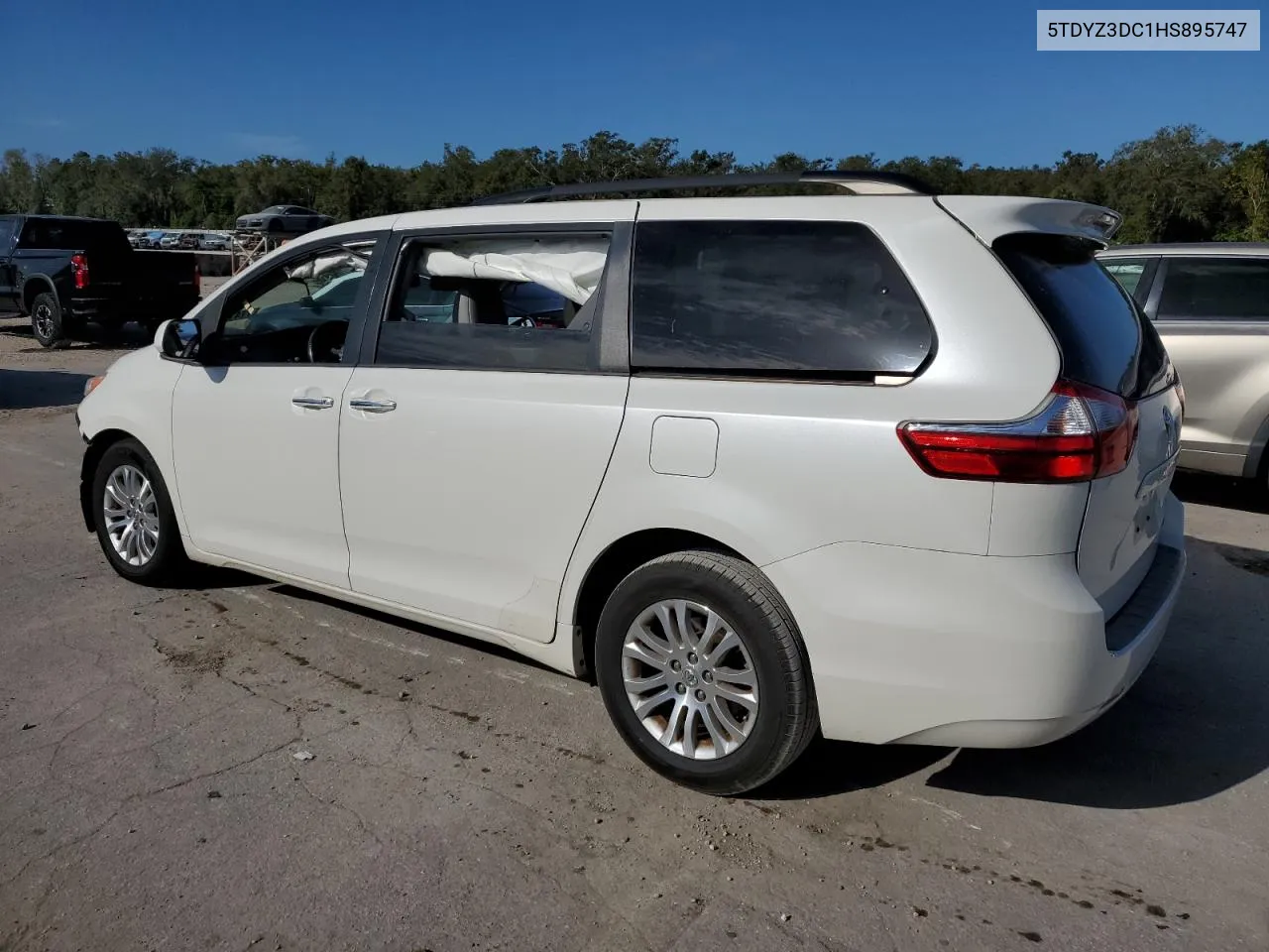 2017 Toyota Sienna Xle VIN: 5TDYZ3DC1HS895747 Lot: 77419454