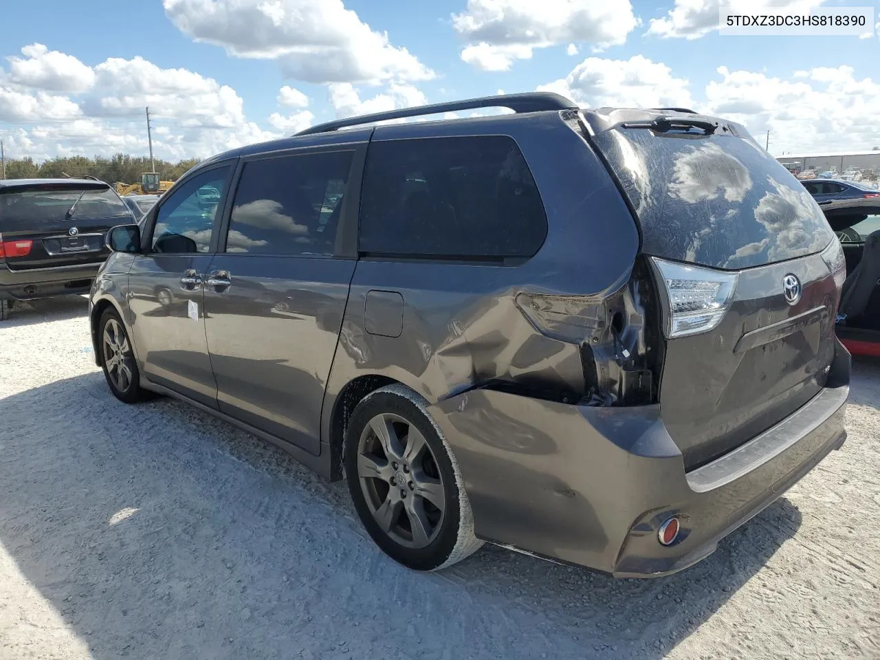 2017 Toyota Sienna Se VIN: 5TDXZ3DC3HS818390 Lot: 77461524