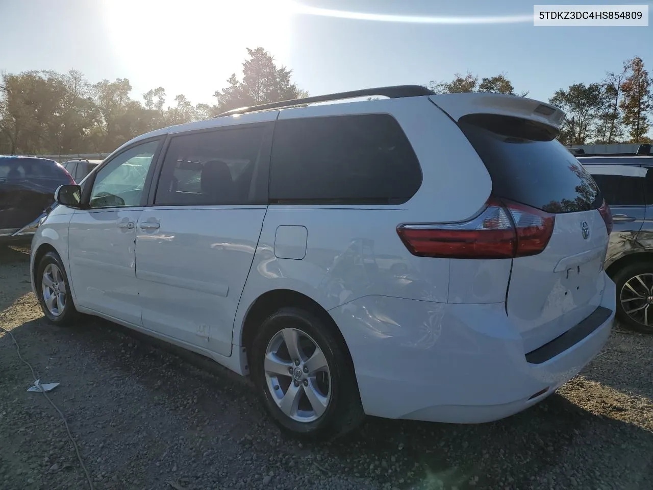 2017 Toyota Sienna Le VIN: 5TDKZ3DC4HS854809 Lot: 77792434