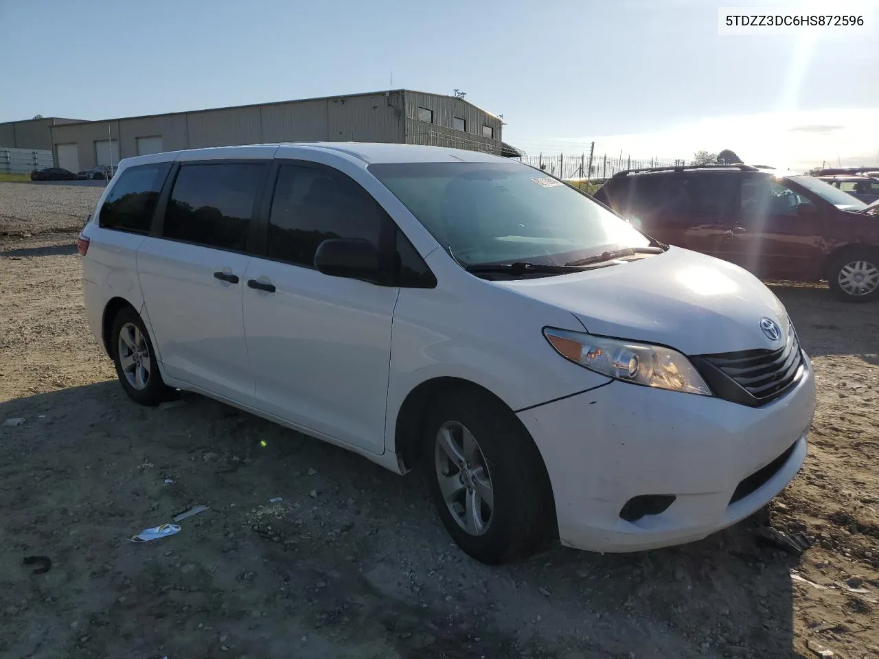 2017 Toyota Sienna VIN: 5TDZZ3DC6HS872596 Lot: 77945144