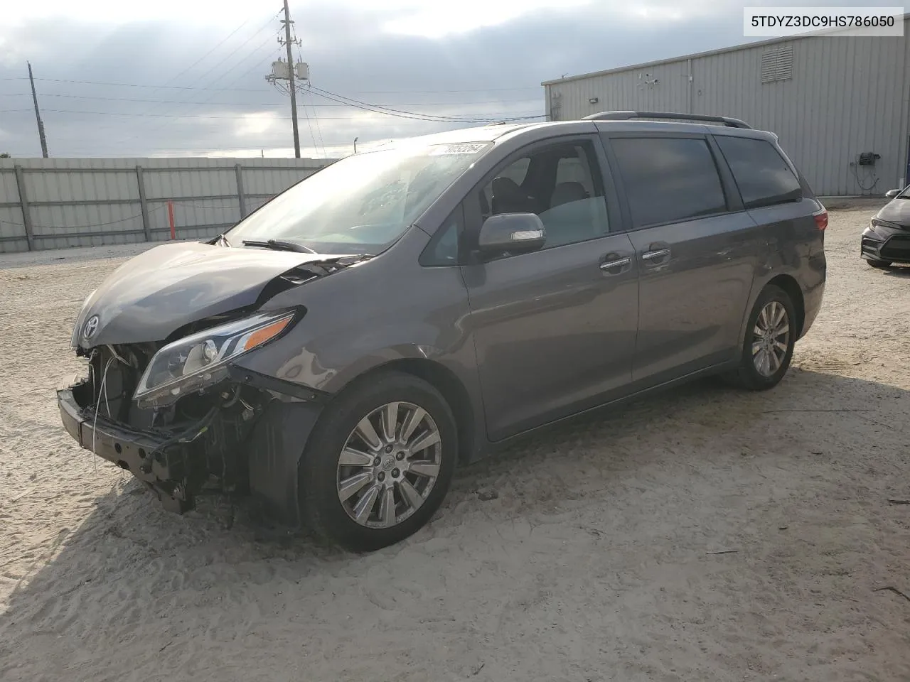 2017 Toyota Sienna Xle VIN: 5TDYZ3DC9HS786050 Lot: 78052264