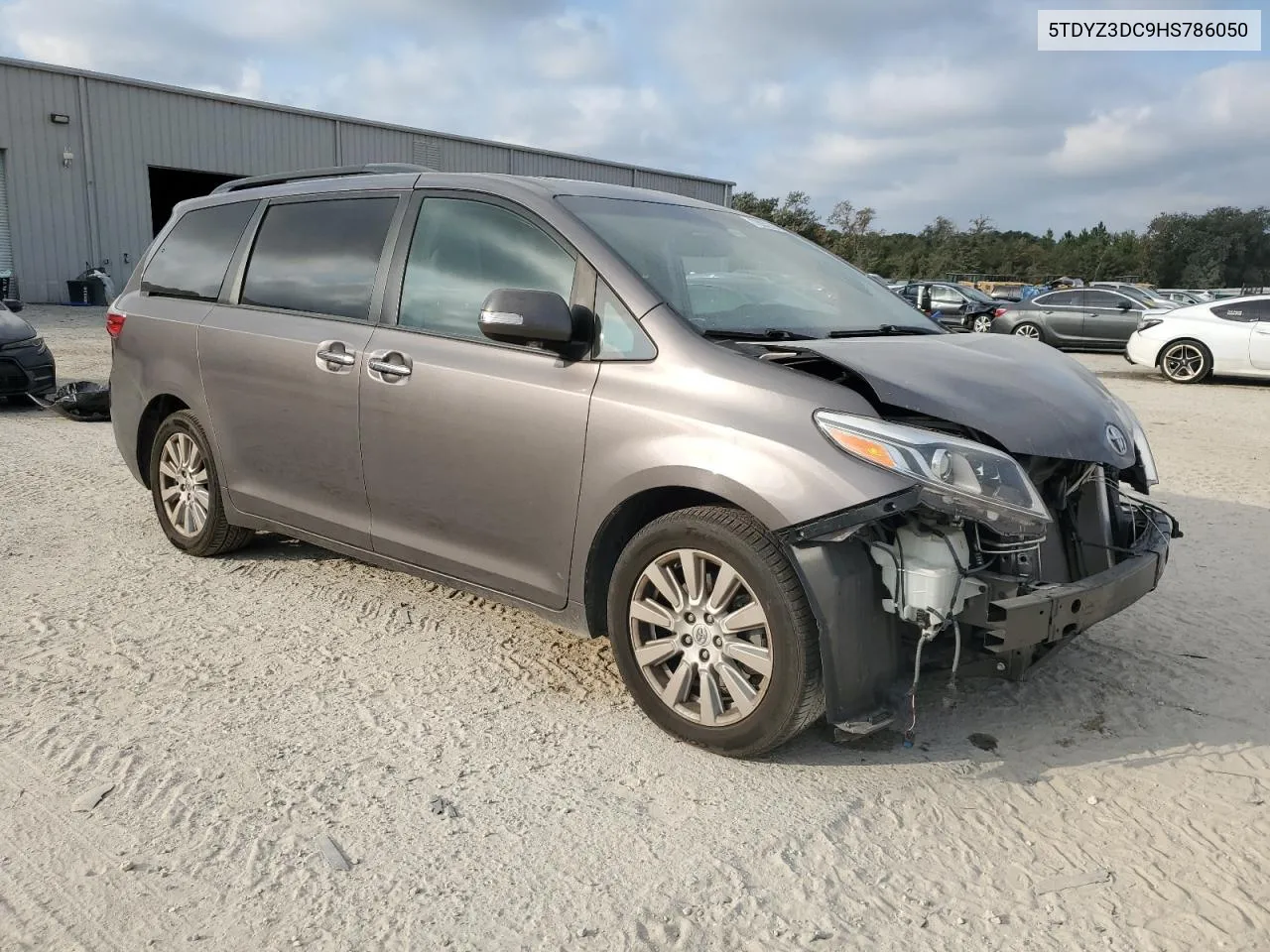 2017 Toyota Sienna Xle VIN: 5TDYZ3DC9HS786050 Lot: 78052264