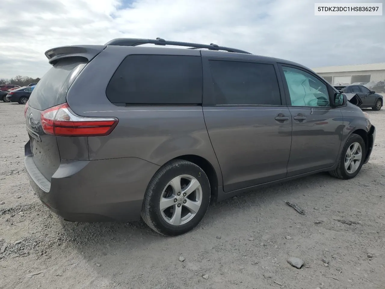 2017 Toyota Sienna Le VIN: 5TDKZ3DC1HS836297 Lot: 78275914