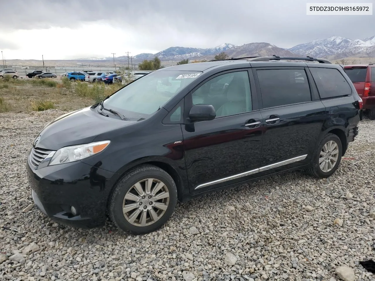 2017 Toyota Sienna Xle VIN: 5TDDZ3DC9HS165972 Lot: 78279104