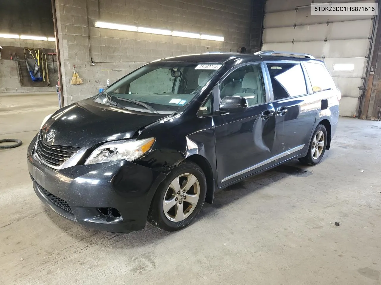 2017 Toyota Sienna Le VIN: 5TDKZ3DC1HS871616 Lot: 78462914