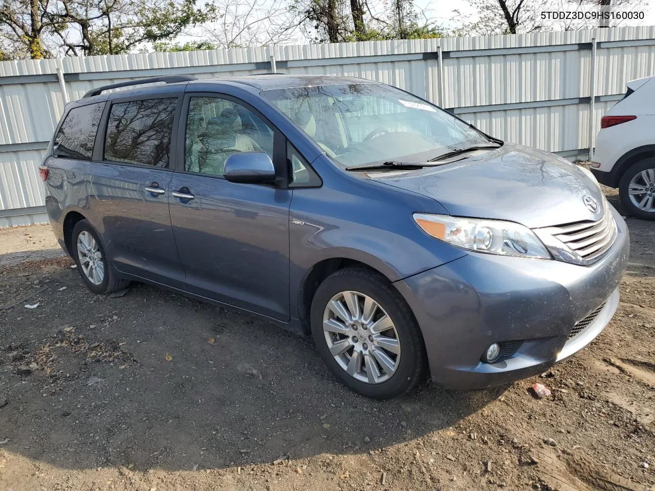 2017 Toyota Sienna Xle VIN: 5TDDZ3DC9HS160030 Lot: 78462924