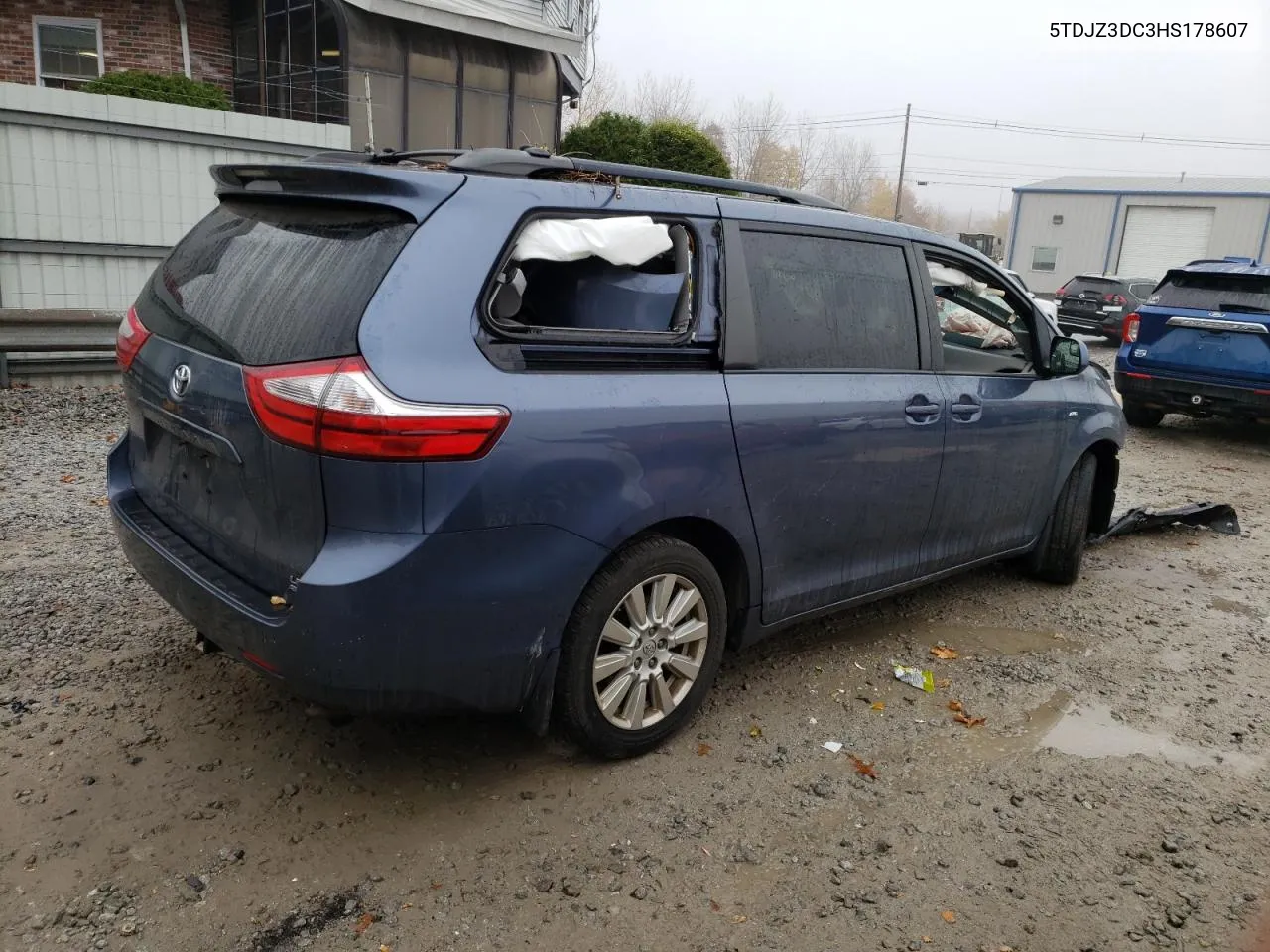 2017 Toyota Sienna Le VIN: 5TDJZ3DC3HS178607 Lot: 78480494