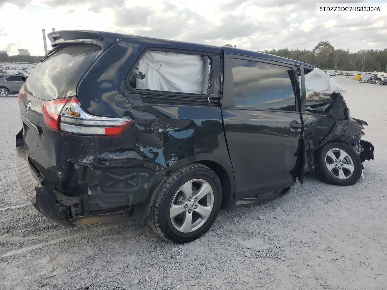 2017 Toyota Sienna VIN: 5TDZZ3DC7HS833046 Lot: 78621834