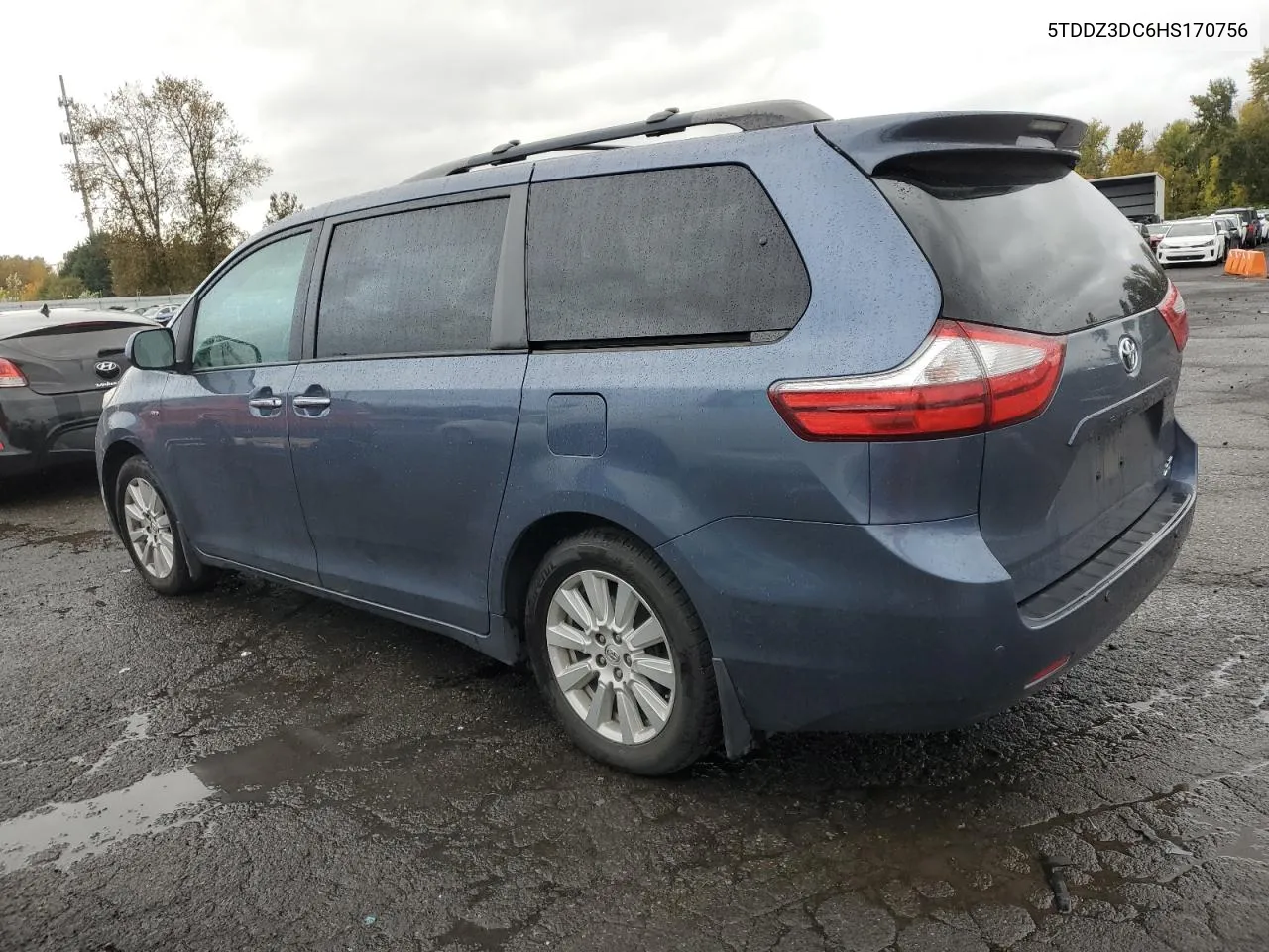 2017 Toyota Sienna Xle VIN: 5TDDZ3DC6HS170756 Lot: 78866274