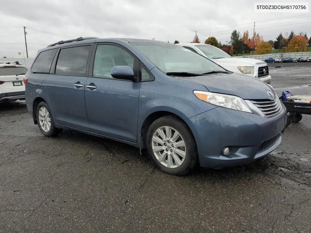 2017 Toyota Sienna Xle VIN: 5TDDZ3DC6HS170756 Lot: 78866274