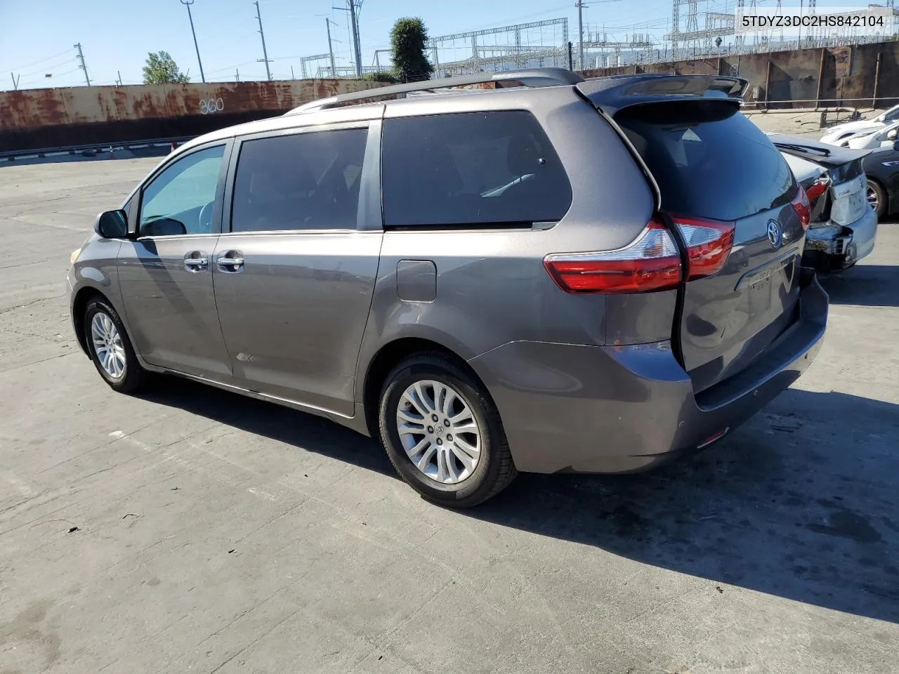 2017 Toyota Sienna Xle VIN: 5TDYZ3DC2HS842104 Lot: 79763914