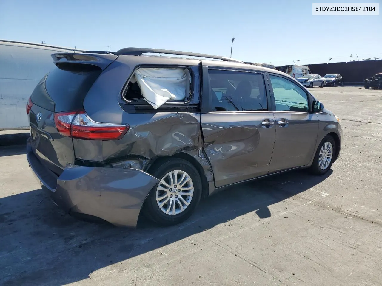 2017 Toyota Sienna Xle VIN: 5TDYZ3DC2HS842104 Lot: 79763914