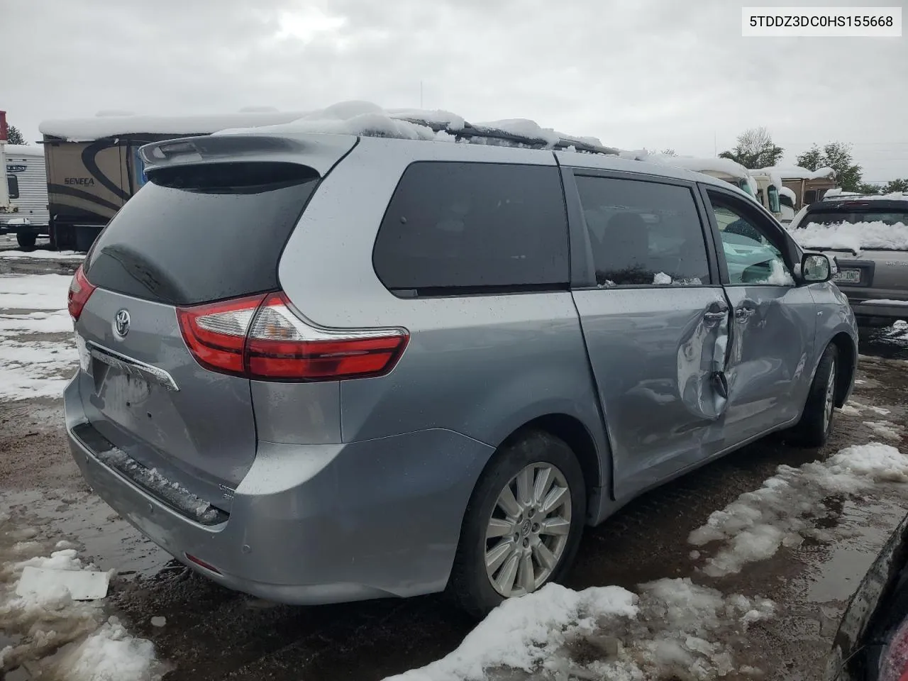 2017 Toyota Sienna Xle VIN: 5TDDZ3DC0HS155668 Lot: 79860844