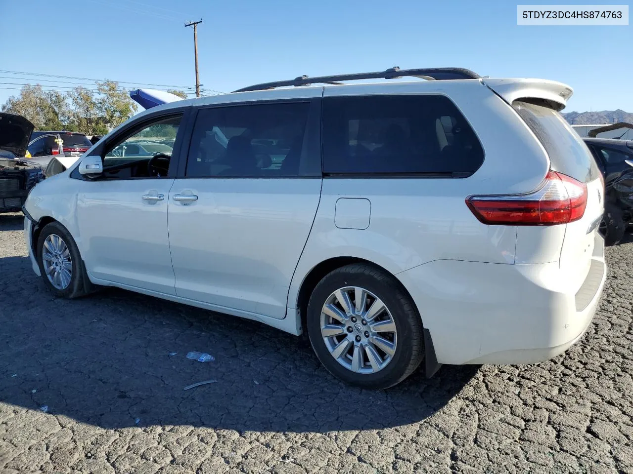 2017 Toyota Sienna Xle VIN: 5TDYZ3DC4HS874763 Lot: 79872434