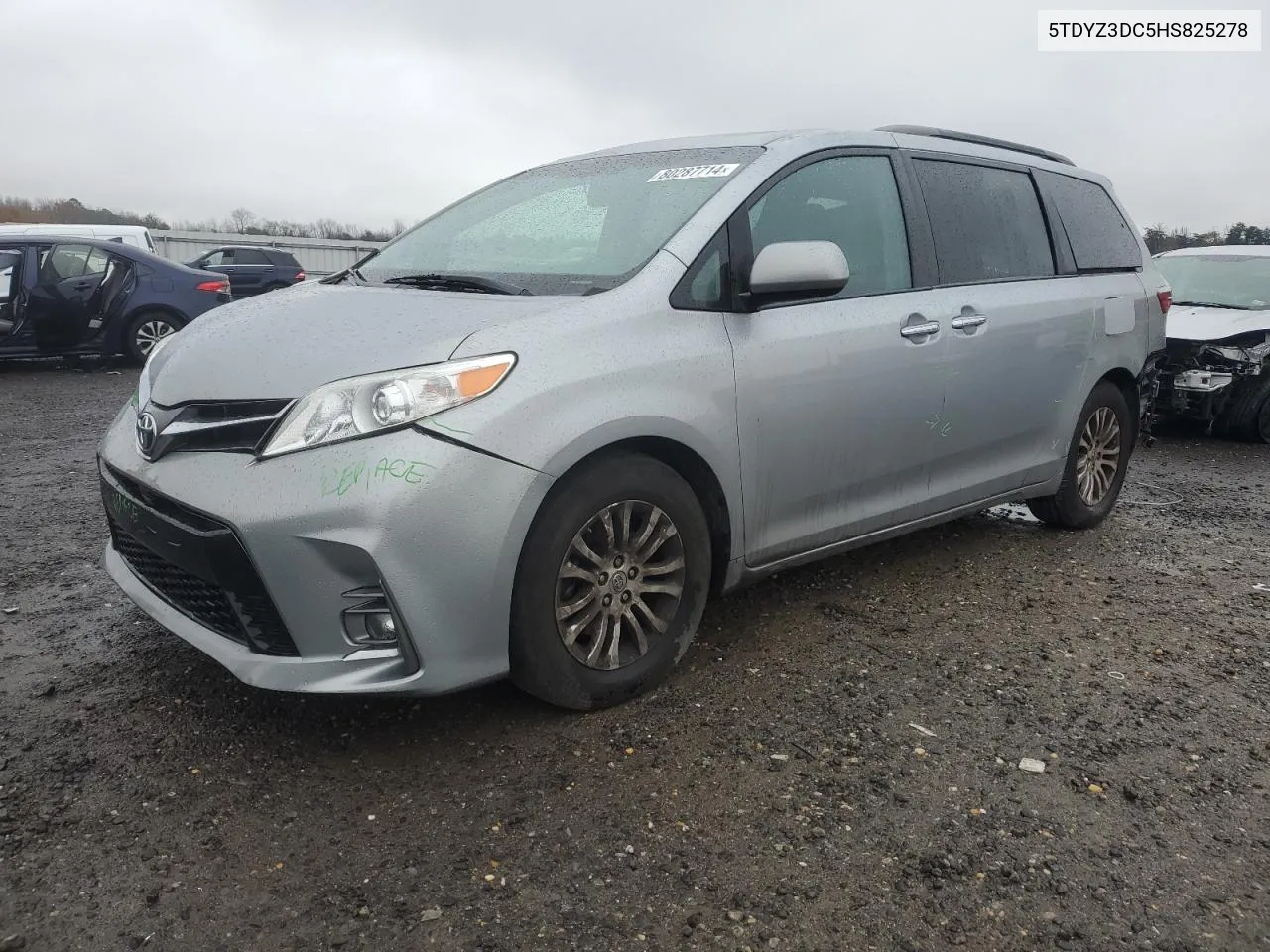 2017 Toyota Sienna Xle VIN: 5TDYZ3DC5HS825278 Lot: 80287714