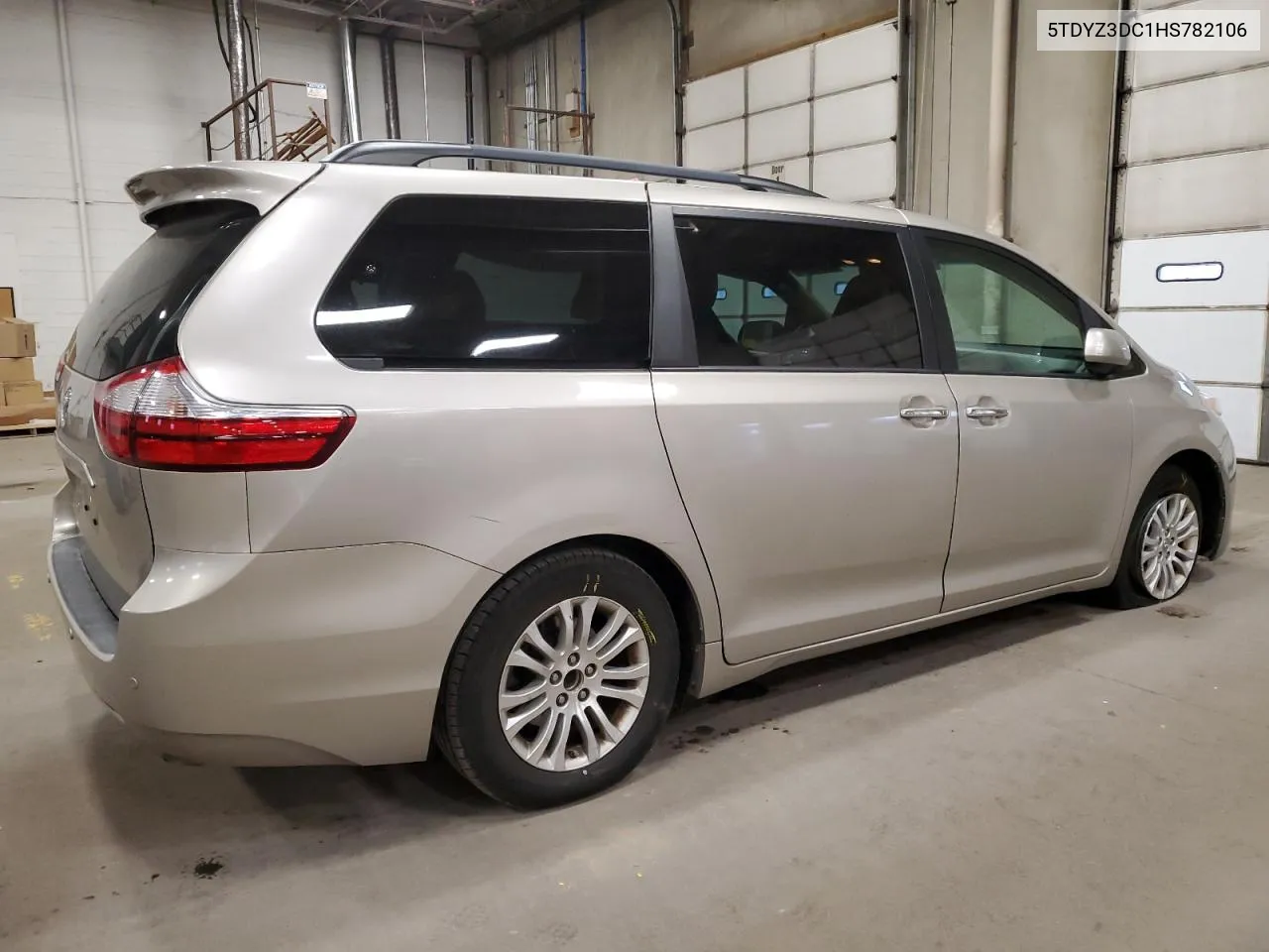 2017 Toyota Sienna Xle VIN: 5TDYZ3DC1HS782106 Lot: 80372544