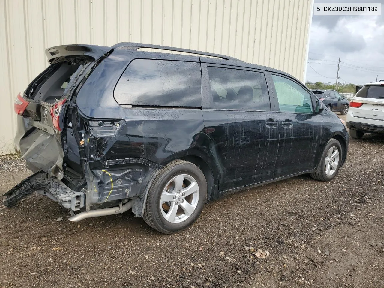 2017 Toyota Sienna Le VIN: 5TDKZ3DC3HS881189 Lot: 80735654