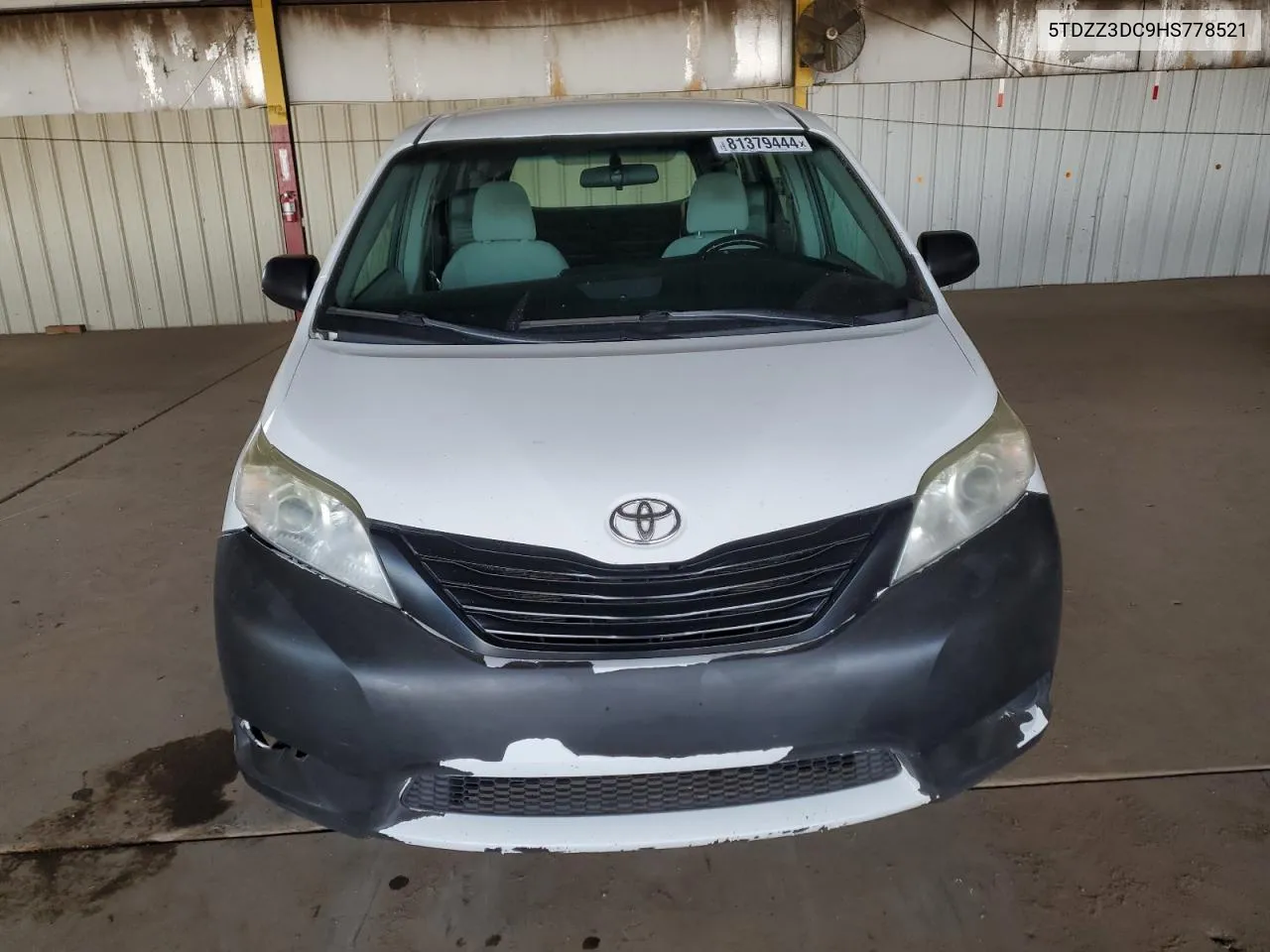 5TDZZ3DC9HS778521 2017 Toyota Sienna