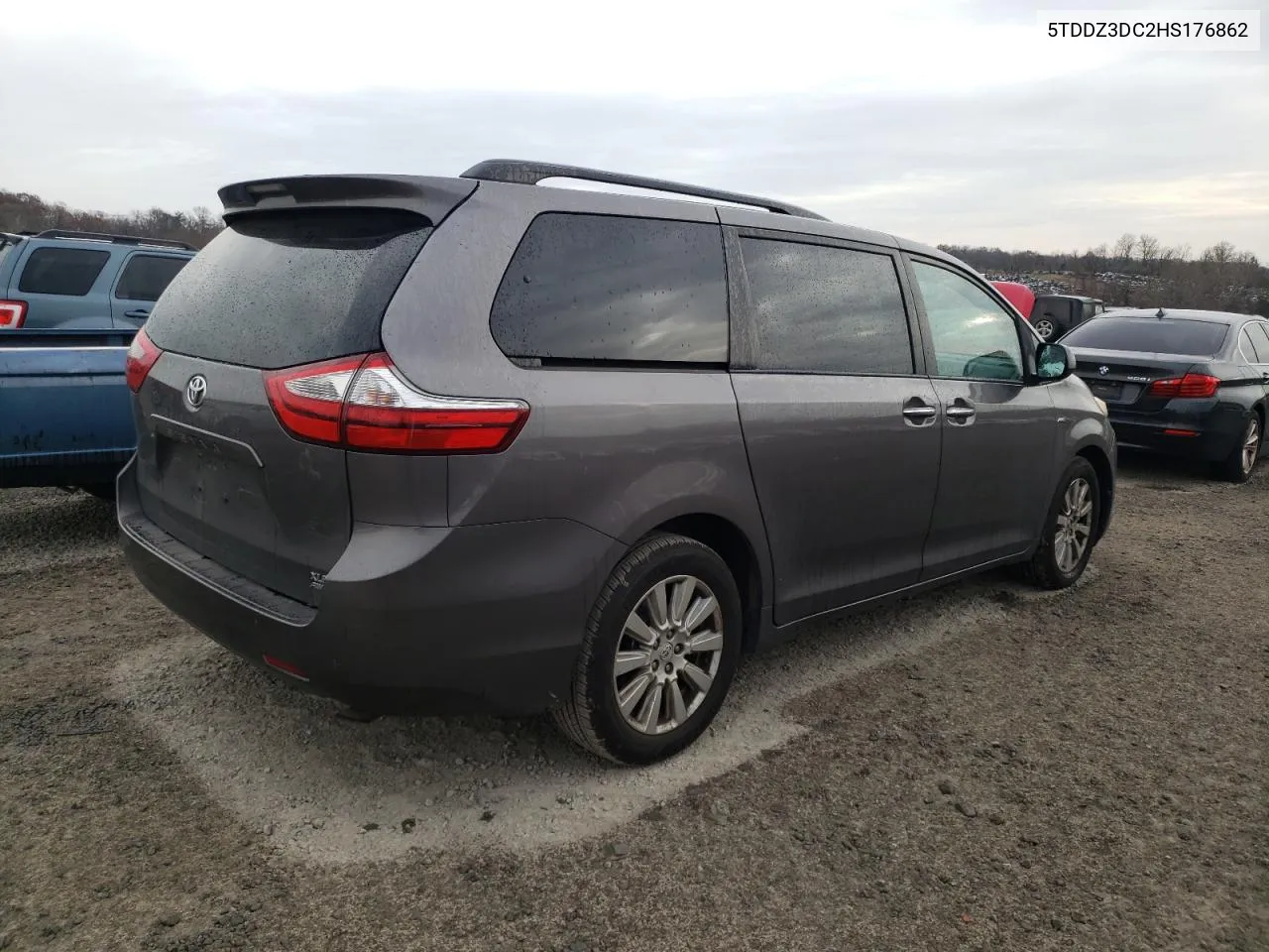 2017 Toyota Sienna Xle VIN: 5TDDZ3DC2HS176862 Lot: 81406364