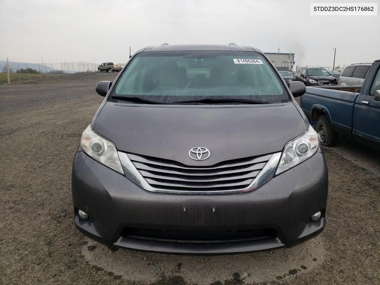 2017 Toyota Sienna Xle VIN: 5TDDZ3DC2HS176862 Lot: 81406364