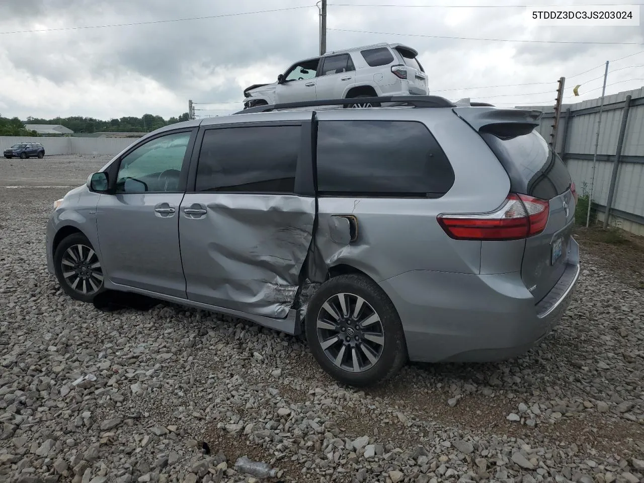 2018 Toyota Sienna Xle VIN: 5TDDZ3DC3JS203024 Lot: 53278994