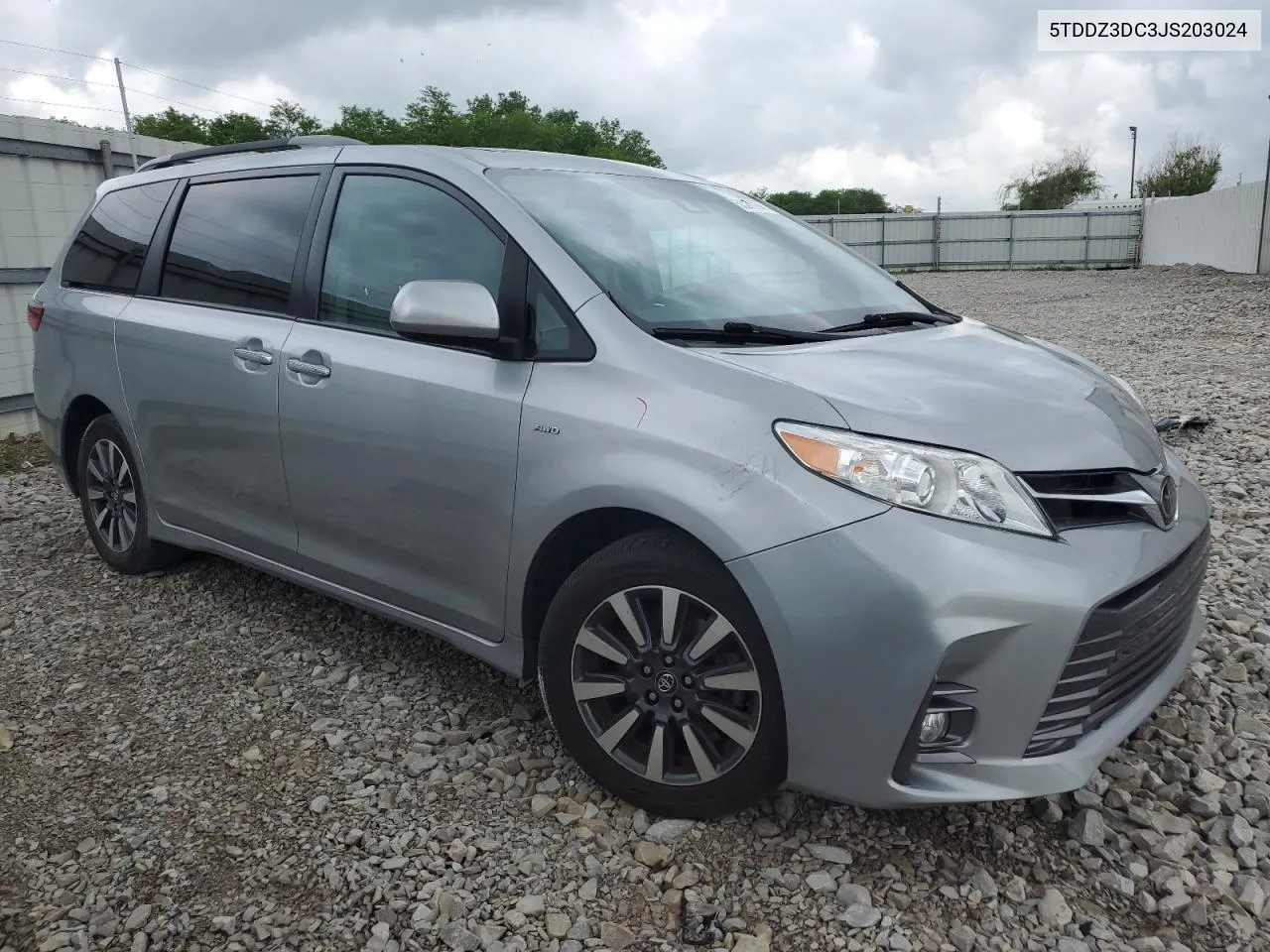 2018 Toyota Sienna Xle VIN: 5TDDZ3DC3JS203024 Lot: 53278994