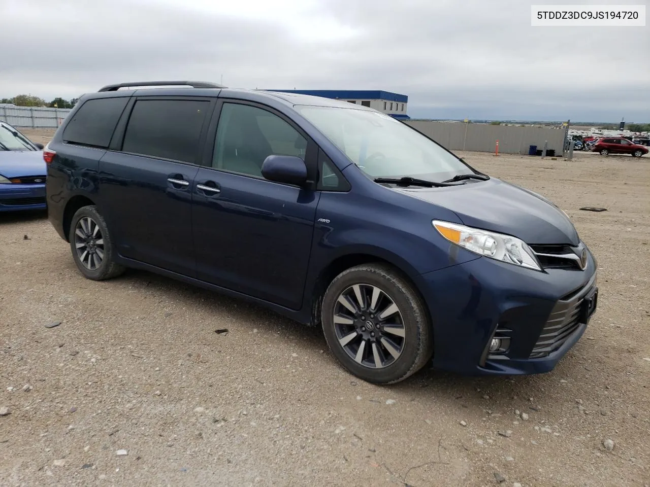 2018 Toyota Sienna Xle VIN: 5TDDZ3DC9JS194720 Lot: 53849214