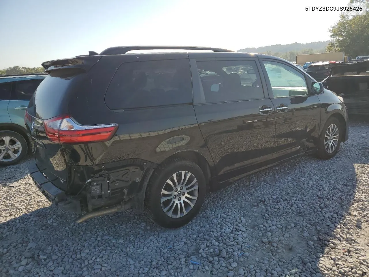 2018 Toyota Sienna Xle VIN: 5TDYZ3DC9JS926426 Lot: 71852884