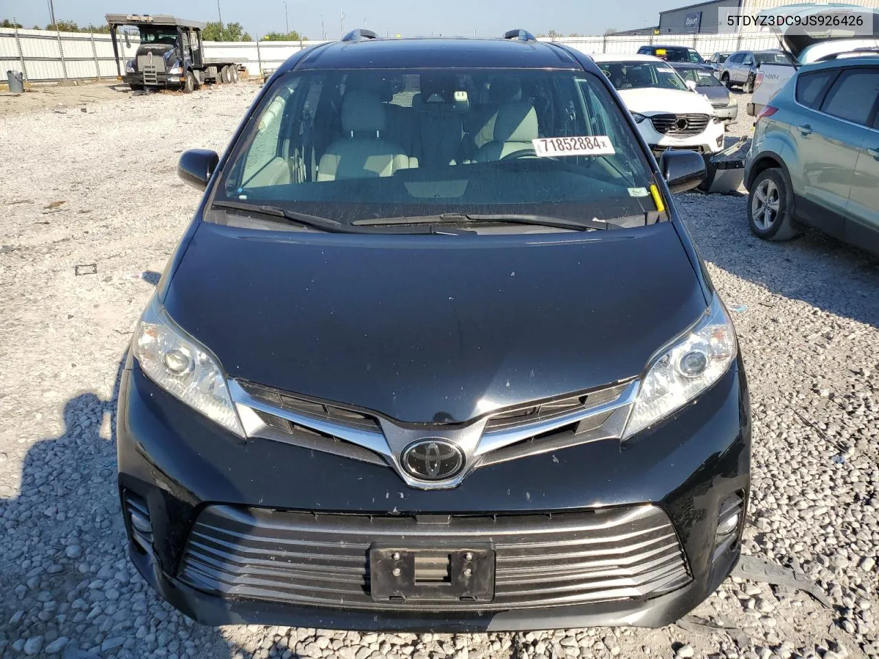 2018 Toyota Sienna Xle VIN: 5TDYZ3DC9JS926426 Lot: 71852884