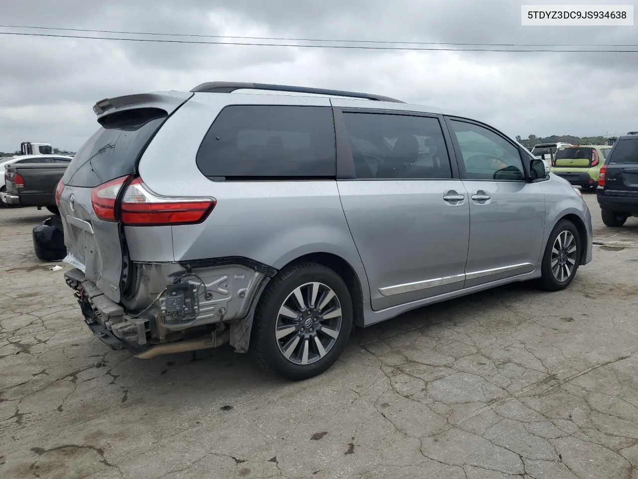 2018 Toyota Sienna Xle VIN: 5TDYZ3DC9JS934638 Lot: 72344284