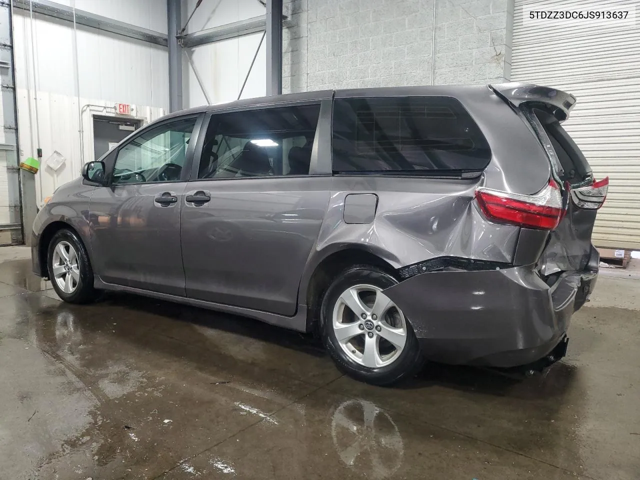 2018 Toyota Sienna L VIN: 5TDZZ3DC6JS913637 Lot: 72432534