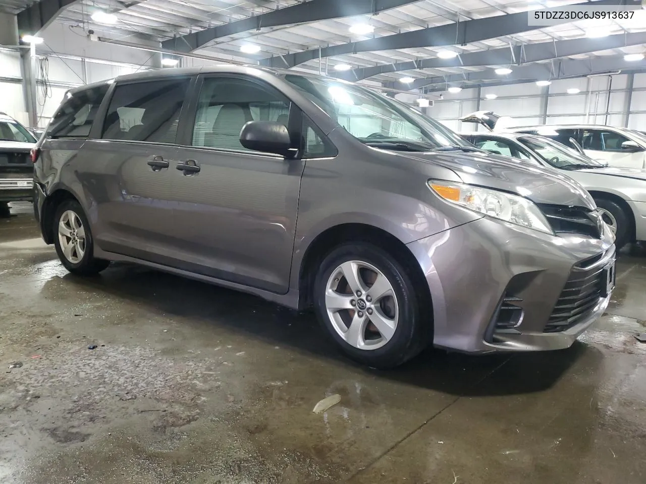 2018 Toyota Sienna L VIN: 5TDZZ3DC6JS913637 Lot: 72432534