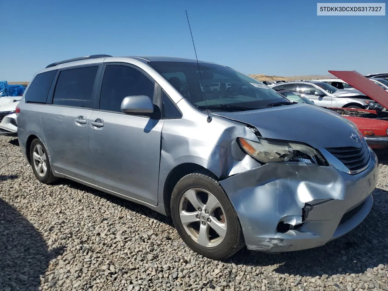 5TDKK3DCXDS317327 2018 Toyota Sienna Le