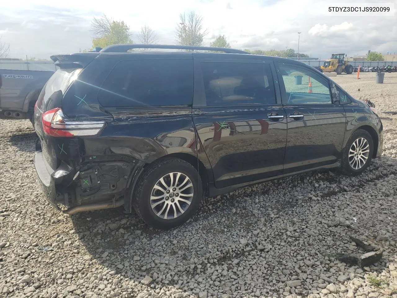 2018 Toyota Sienna Xle VIN: 5TDYZ3DC1JS920099 Lot: 72606554