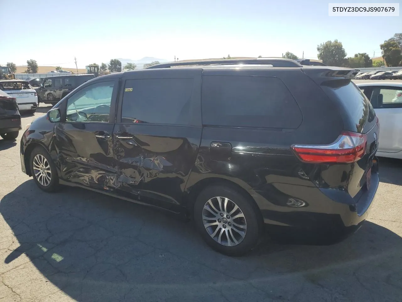 2018 Toyota Sienna Xle VIN: 5TDYZ3DC9JS907679 Lot: 73432574