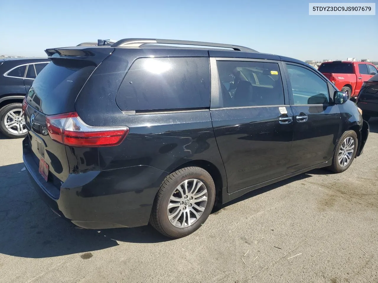 2018 Toyota Sienna Xle VIN: 5TDYZ3DC9JS907679 Lot: 73432574