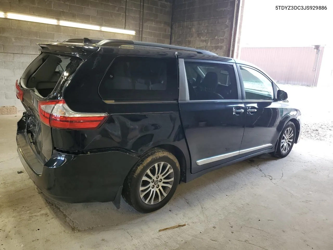 2018 Toyota Sienna Xle VIN: 5TDYZ3DC3JS929886 Lot: 74508274