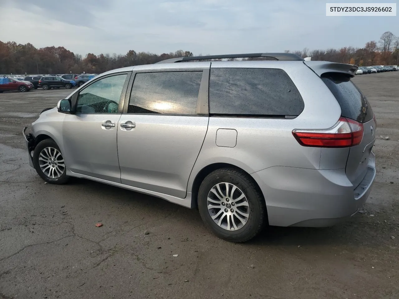 2018 Toyota Sienna Xle VIN: 5TDYZ3DC3JS926602 Lot: 78180184