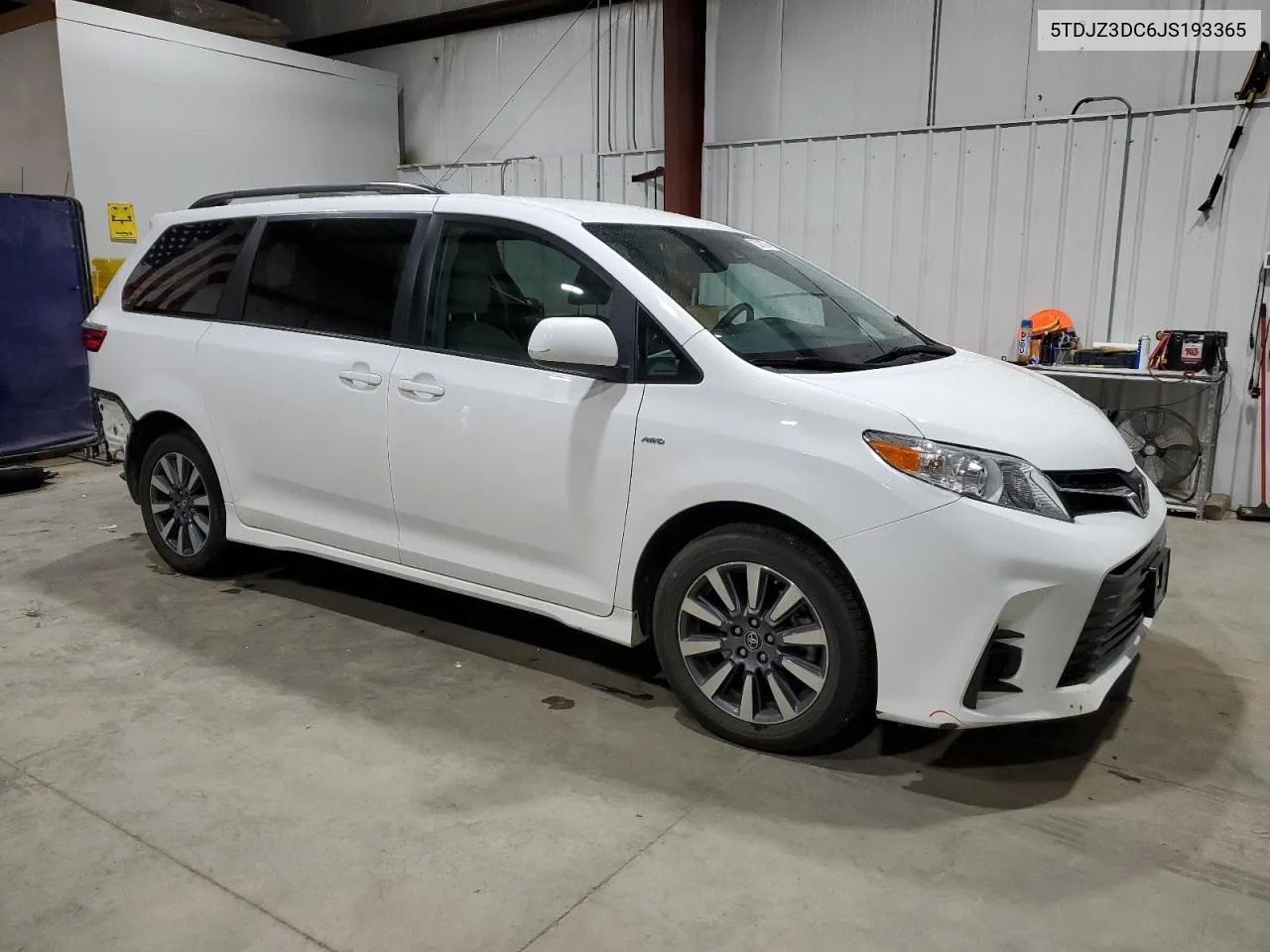 2018 Toyota Sienna Le VIN: 5TDJZ3DC6JS193365 Lot: 78240794