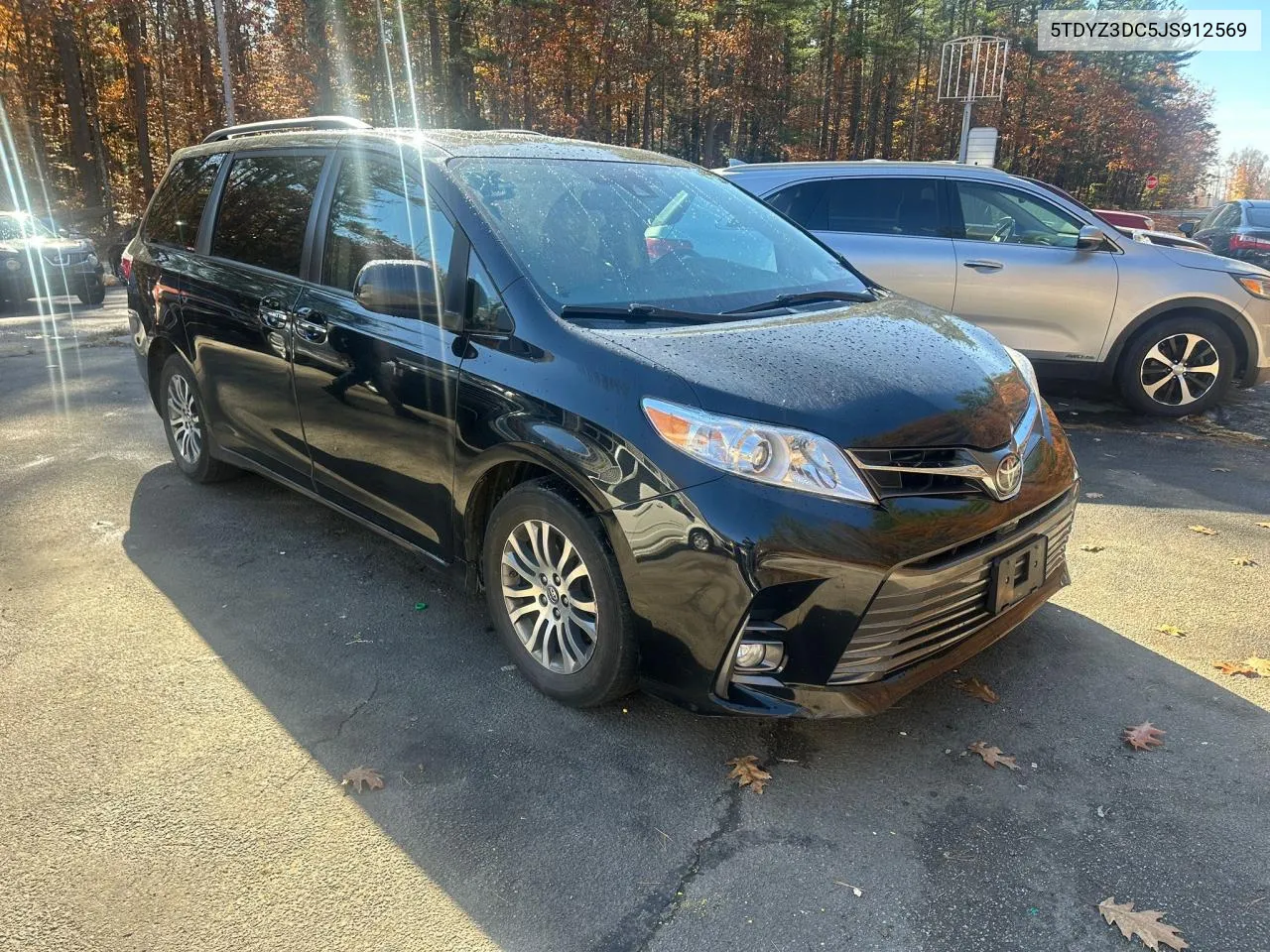 2018 Toyota Sienna Xle VIN: 5TDYZ3DC5JS912569 Lot: 78759104