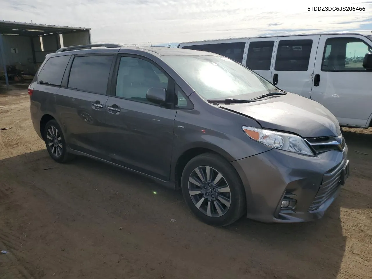 2018 Toyota Sienna Xle VIN: 5TDDZ3DC6JS206466 Lot: 78794414