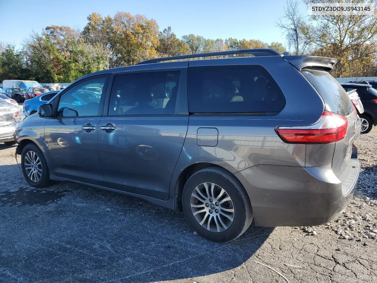 2018 Toyota Sienna Xle VIN: 5TDYZ3DC9JS943145 Lot: 80252964