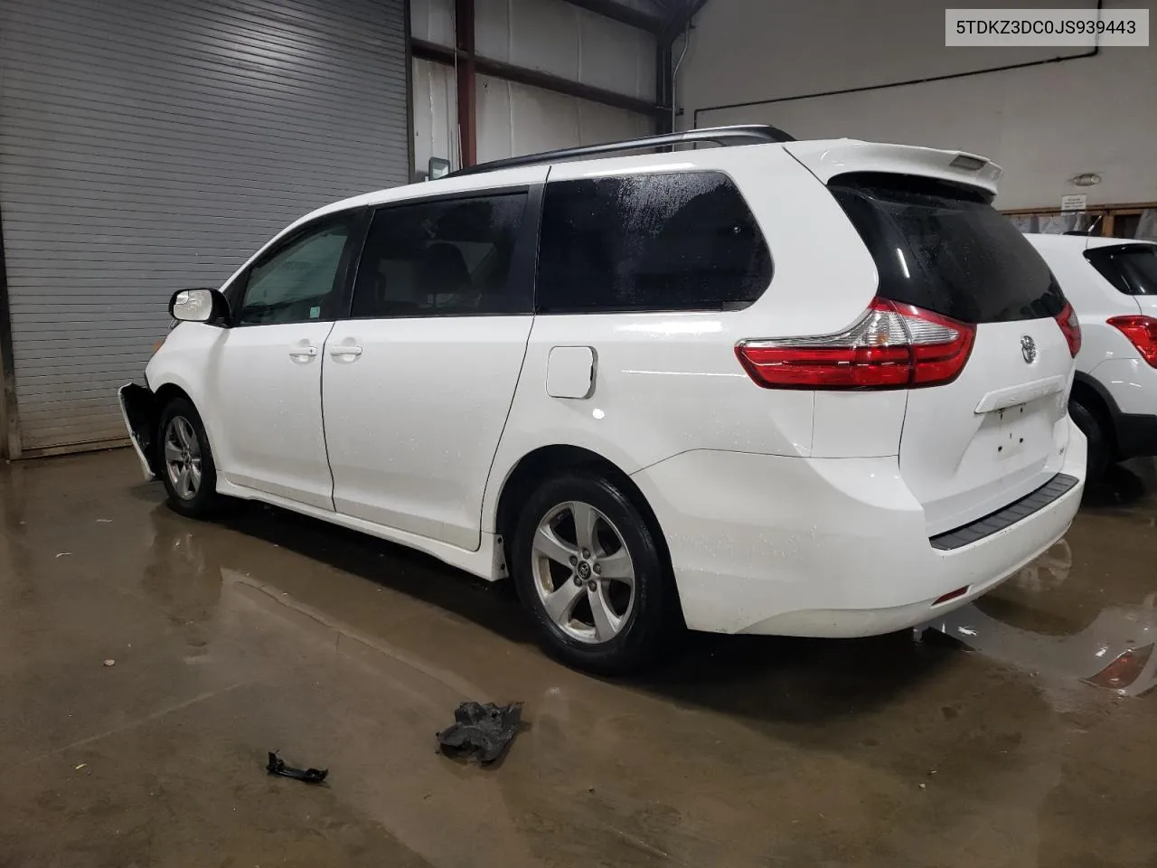 2018 Toyota Sienna Le VIN: 5TDKZ3DC0JS939443 Lot: 80931814