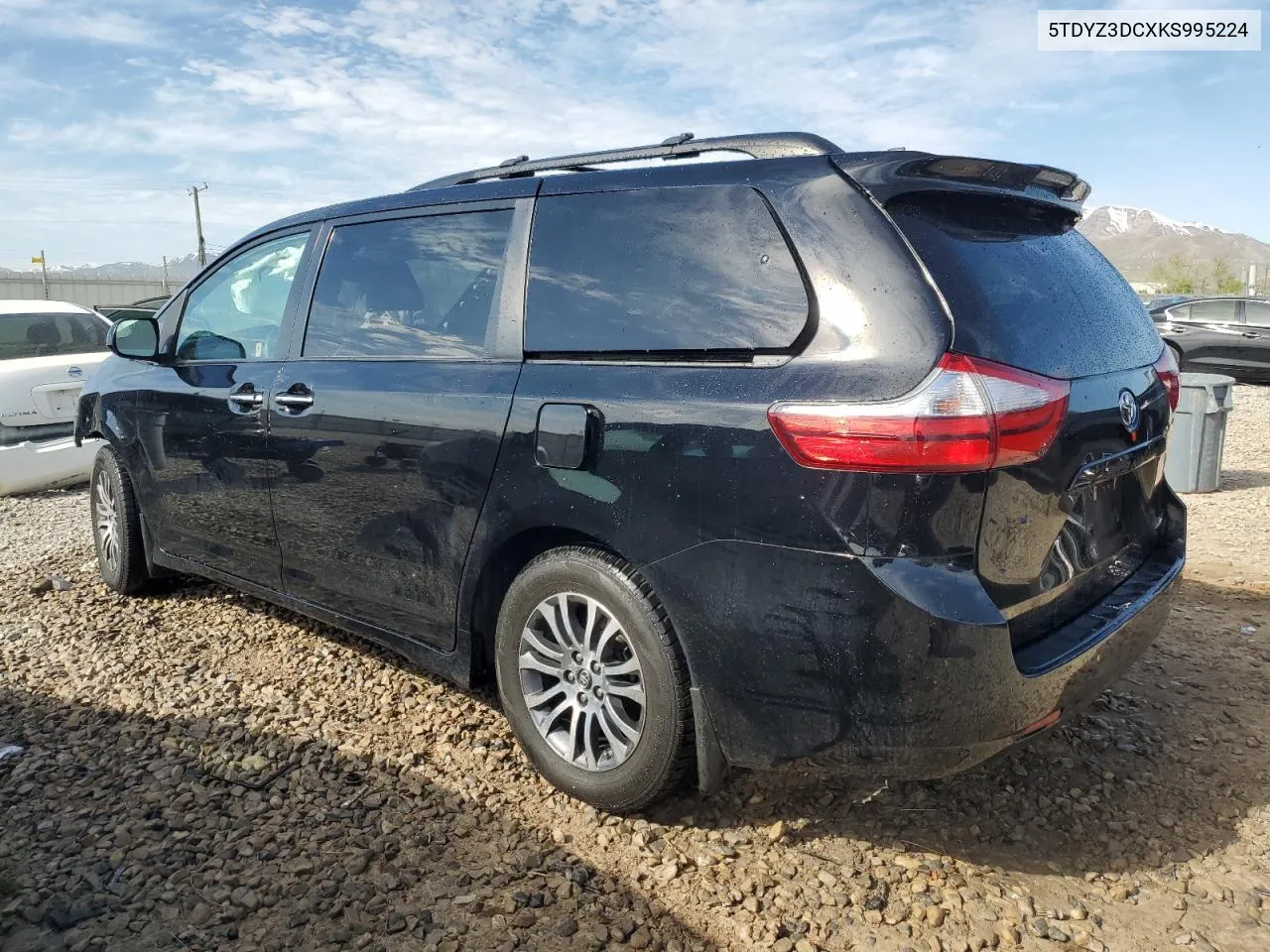 5TDYZ3DCXKS995224 2019 Toyota Sienna Xle