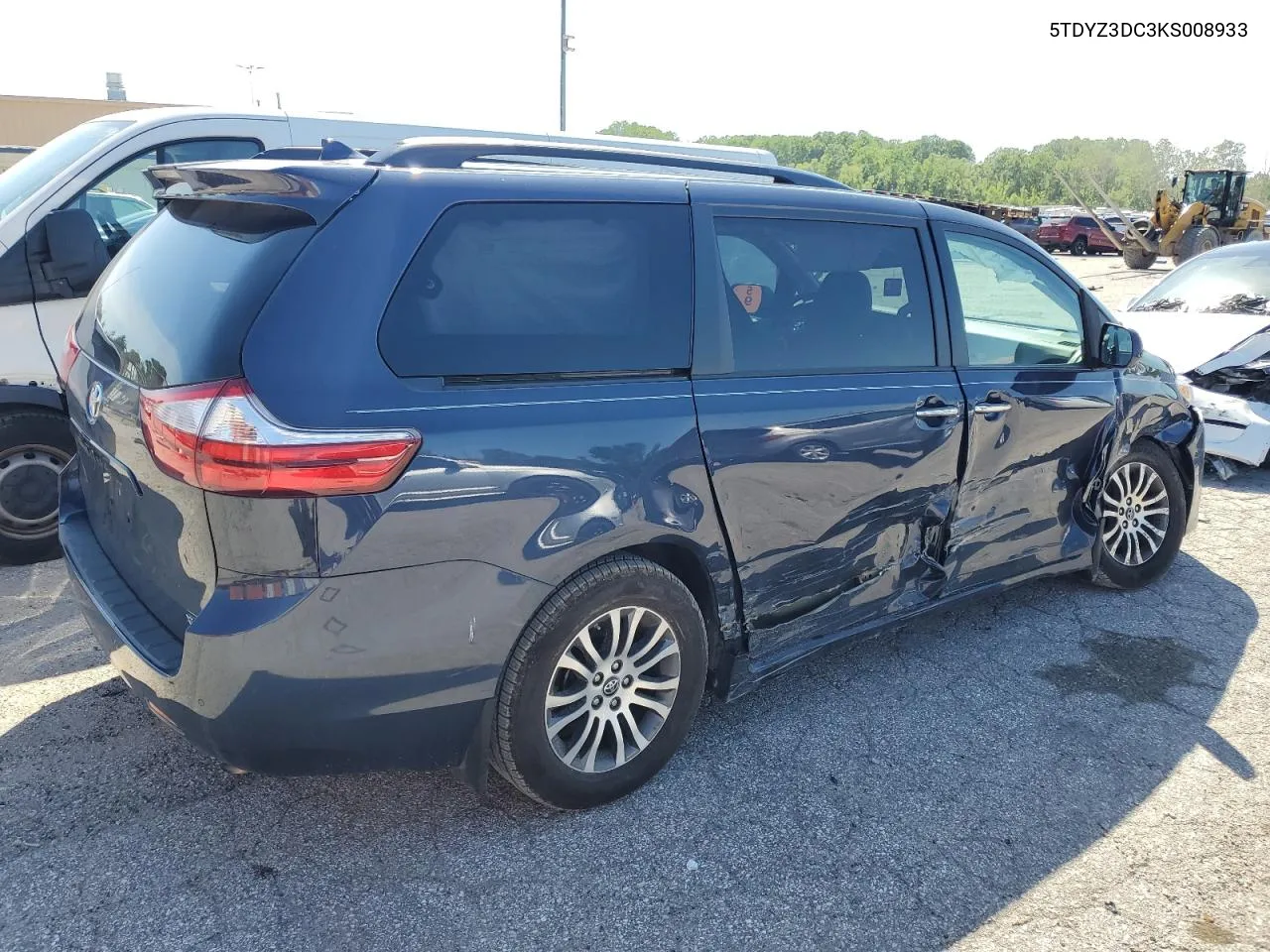 2019 Toyota Sienna Xle VIN: 5TDYZ3DC3KS008933 Lot: 56749054