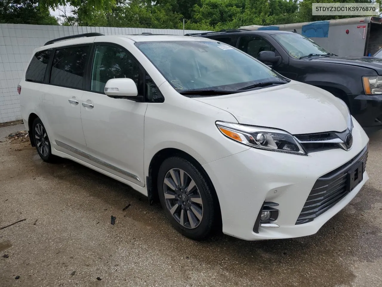 5TDYZ3DC1KS976870 2019 Toyota Sienna Xle