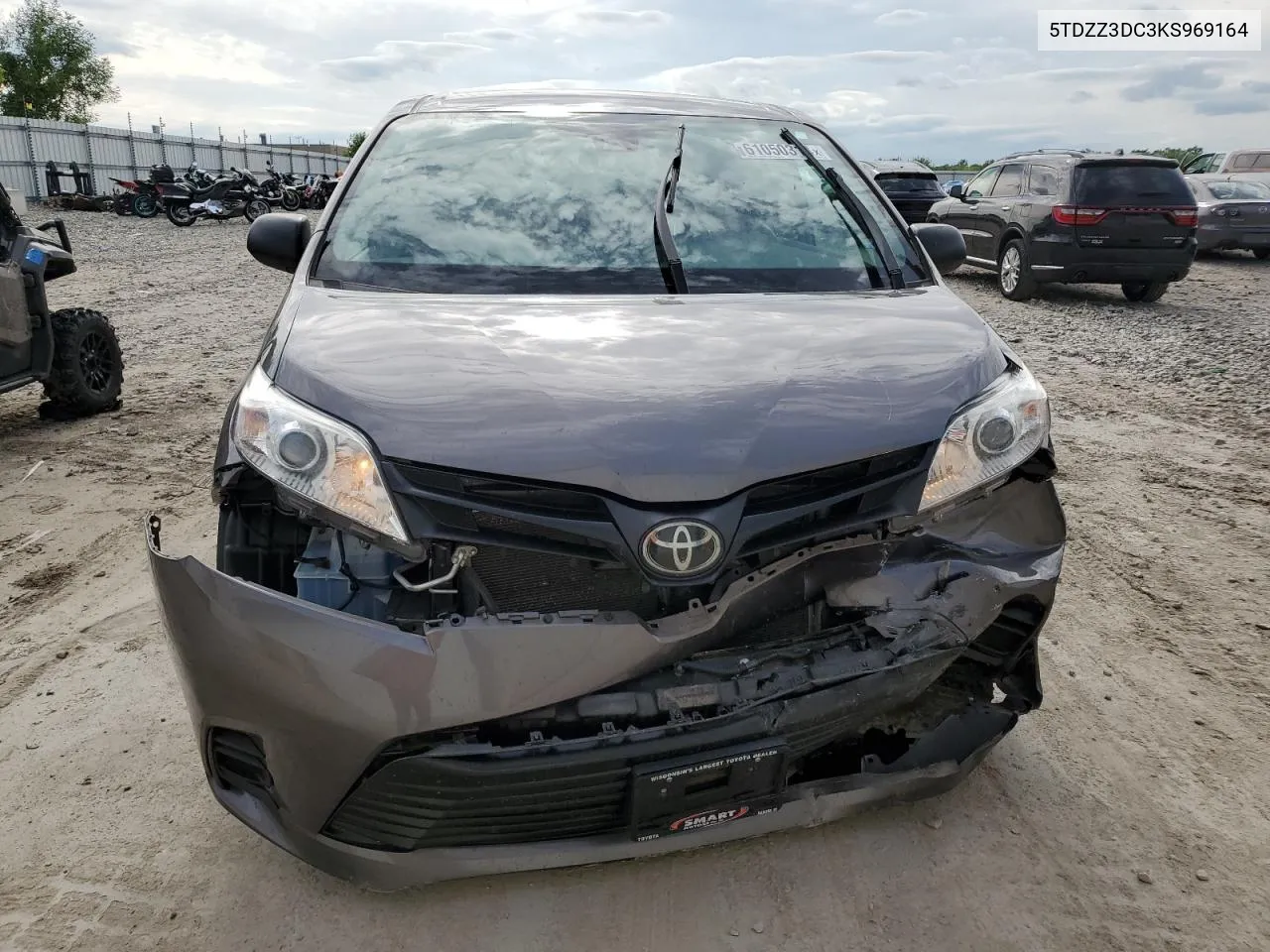 5TDZZ3DC3KS969164 2019 Toyota Sienna