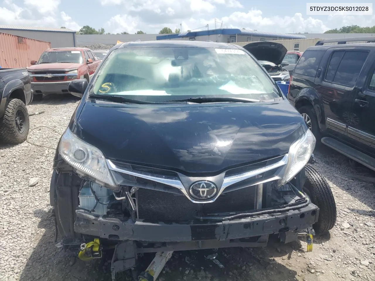 2019 Toyota Sienna Xle VIN: 5TDYZ3DC5KS012028 Lot: 65474904