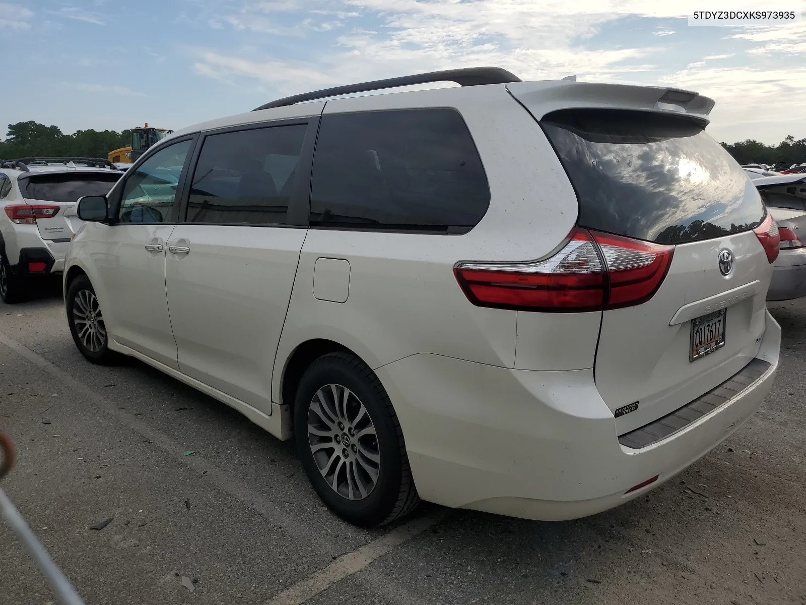 2019 Toyota Sienna Xle VIN: 5TDYZ3DCXKS973935 Lot: 68549084