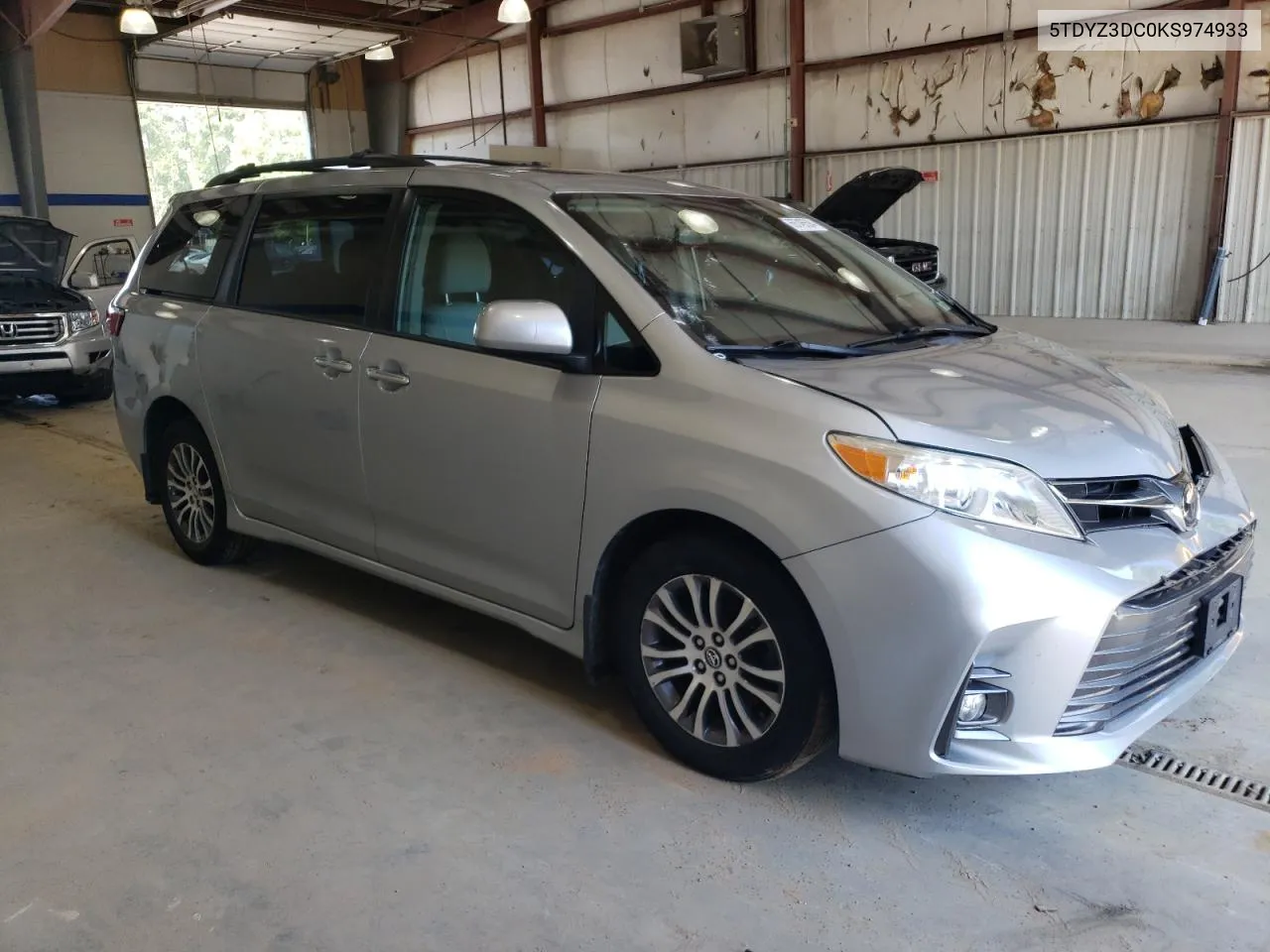 2019 Toyota Sienna Xle VIN: 5TDYZ3DC0KS974933 Lot: 69745594